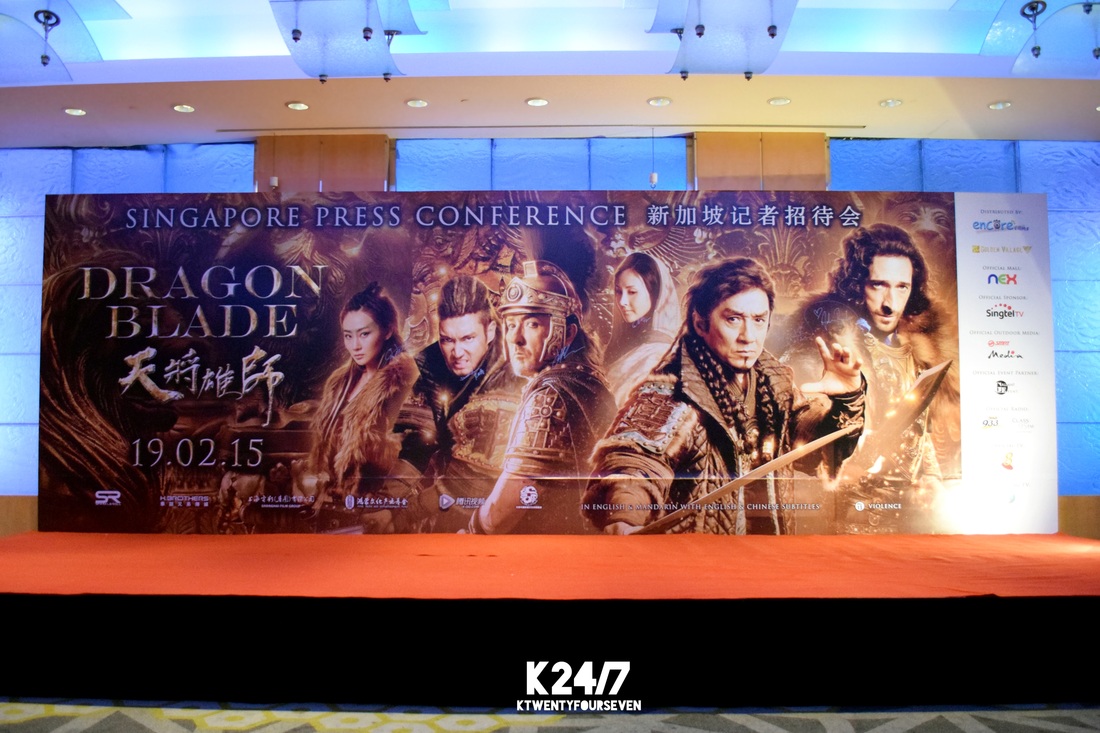 DragonBlade: Jackie Chan & Siwon To Attend Singapore Premiere - Hype MY